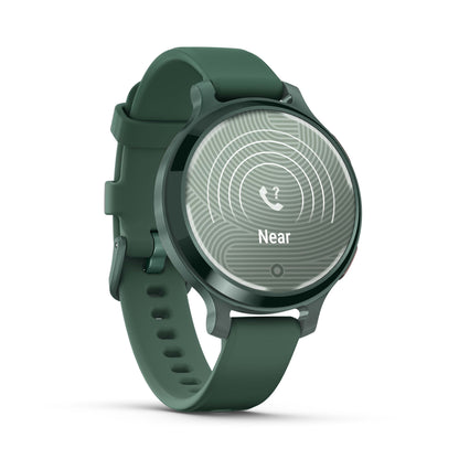 Garmin Lily 2 Active Jasper Green with Silicone Band