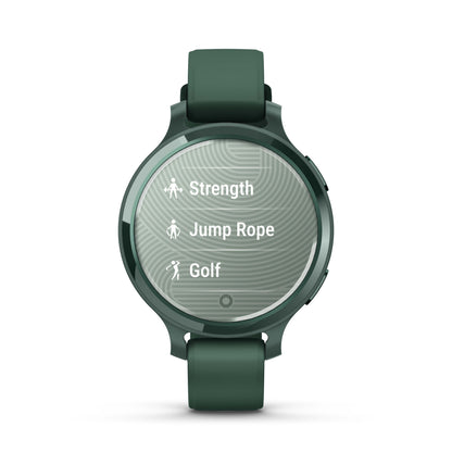 Garmin Lily 2 Active Jasper Green with Silicone Band