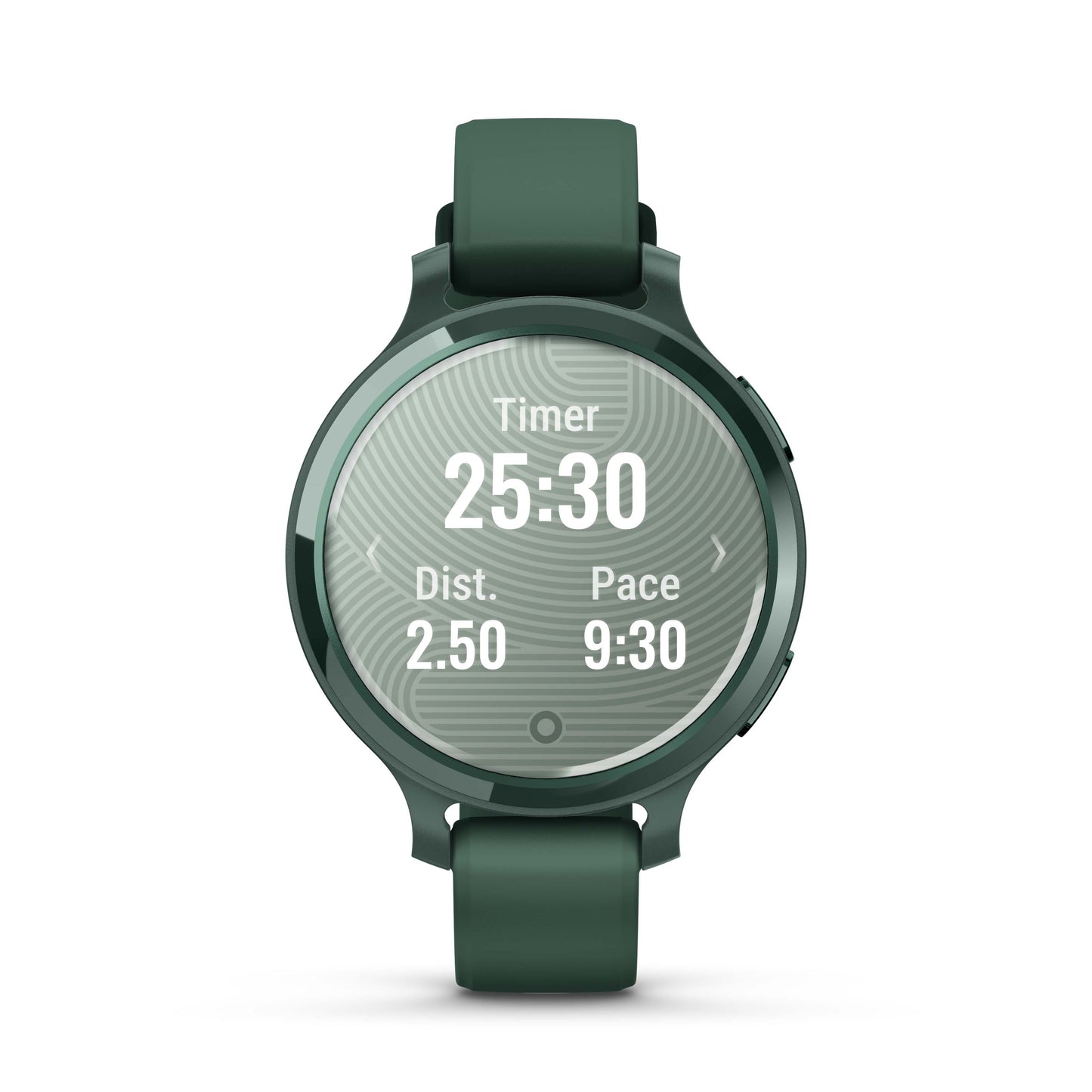 Garmin Lily 2 Active Jasper Green with Silicone Band