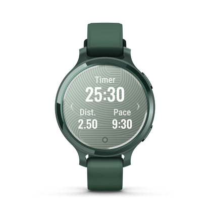 Garmin Lily 2 Active Jasper Green with Silicone Band