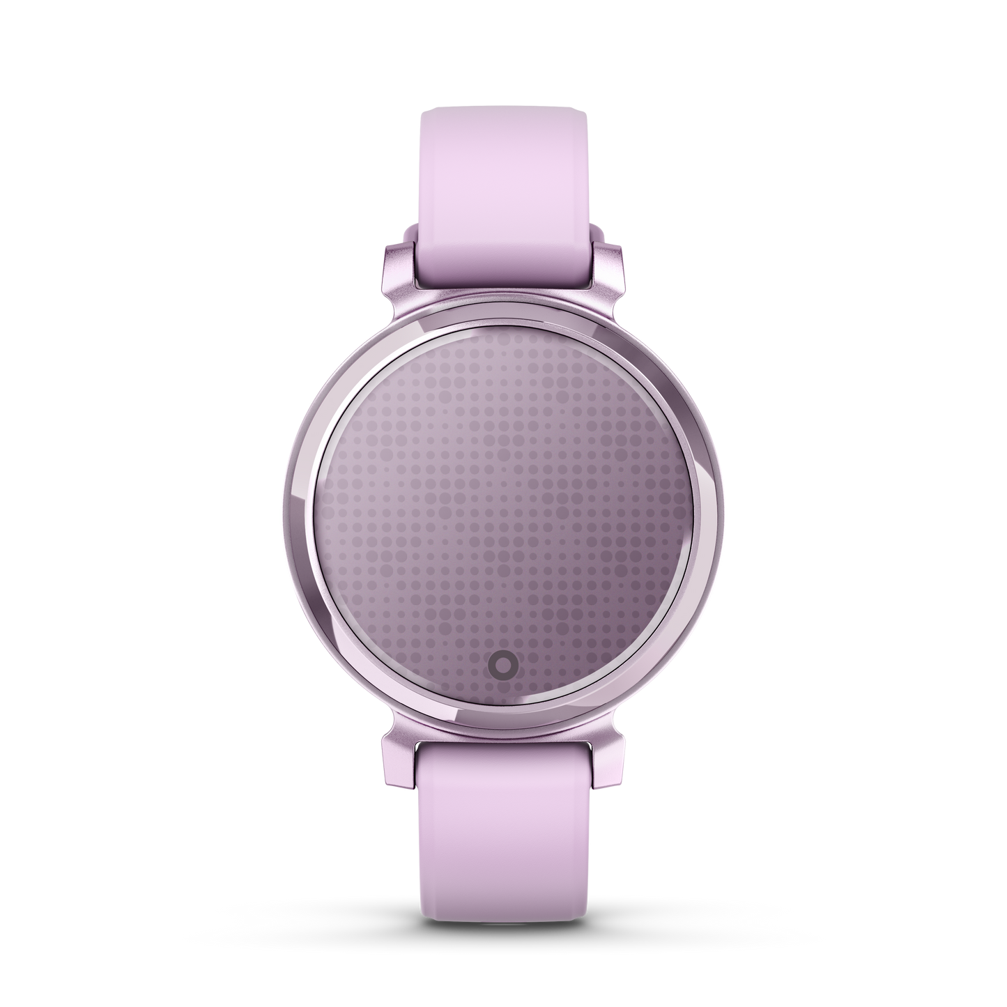Lily 2 - Metallic Lilac with Lilac Silicone Band
