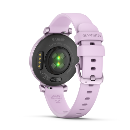 Lily 2 - Metallic Lilac with Lilac Silicone Band