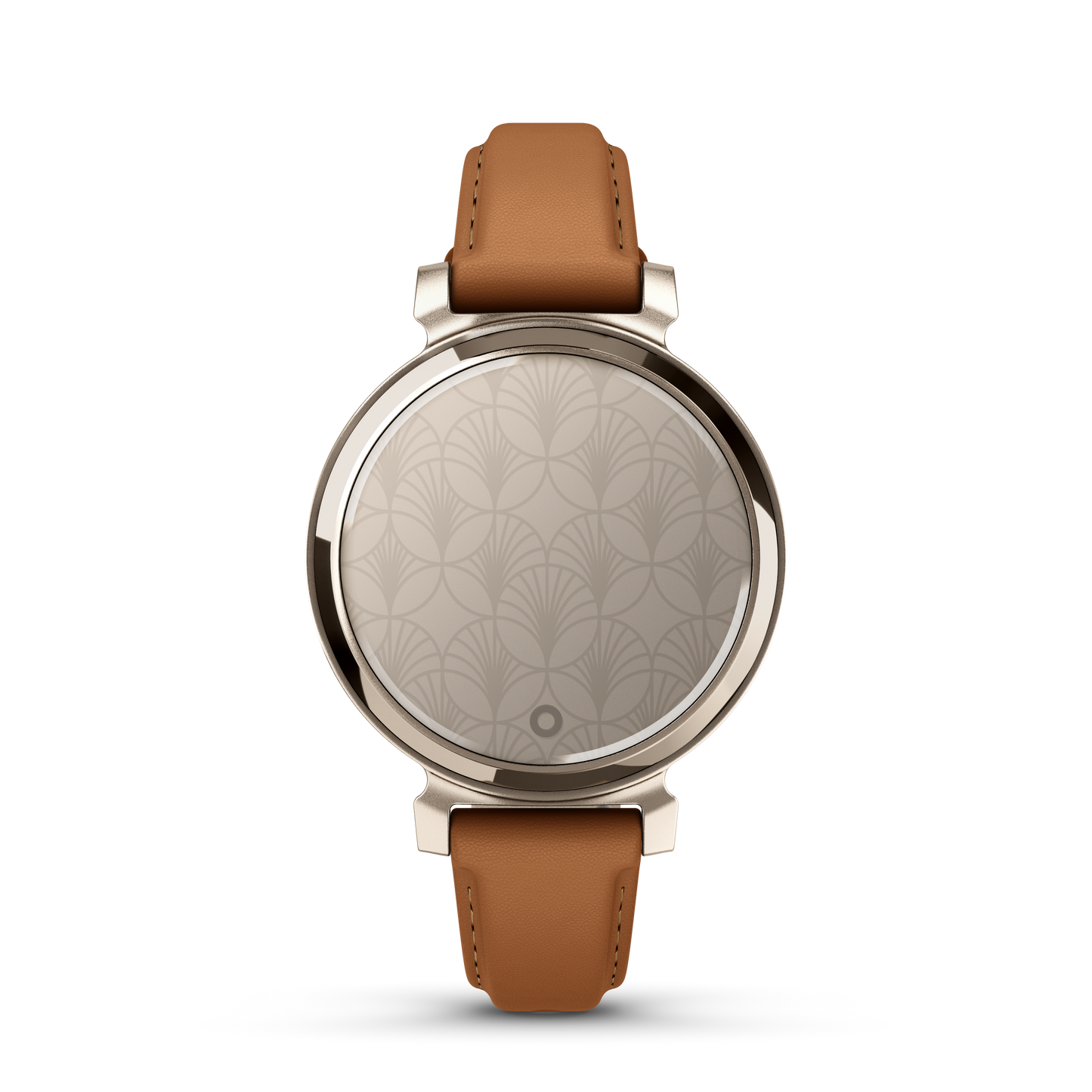 Lily 2 Classic - Cream Gold with Tan Leather Band