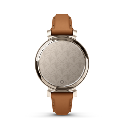Lily 2 Classic - Cream Gold with Tan Leather Band