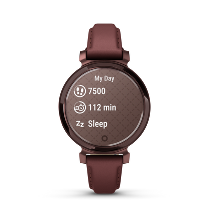 Lily 2 Classic - Dark Bronze with Mulberry Leather Band