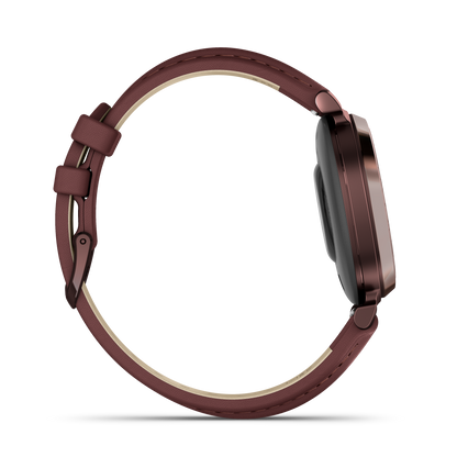 Lily 2 Classic - Dark Bronze with Mulberry Leather Band