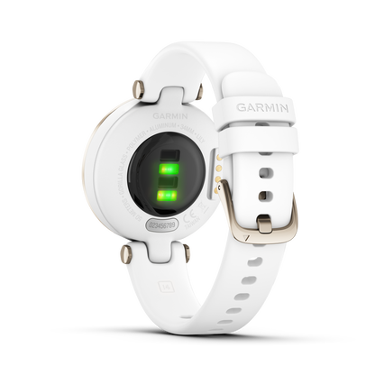 Forerunner® 165 Music, Mist Gray/Whitestone