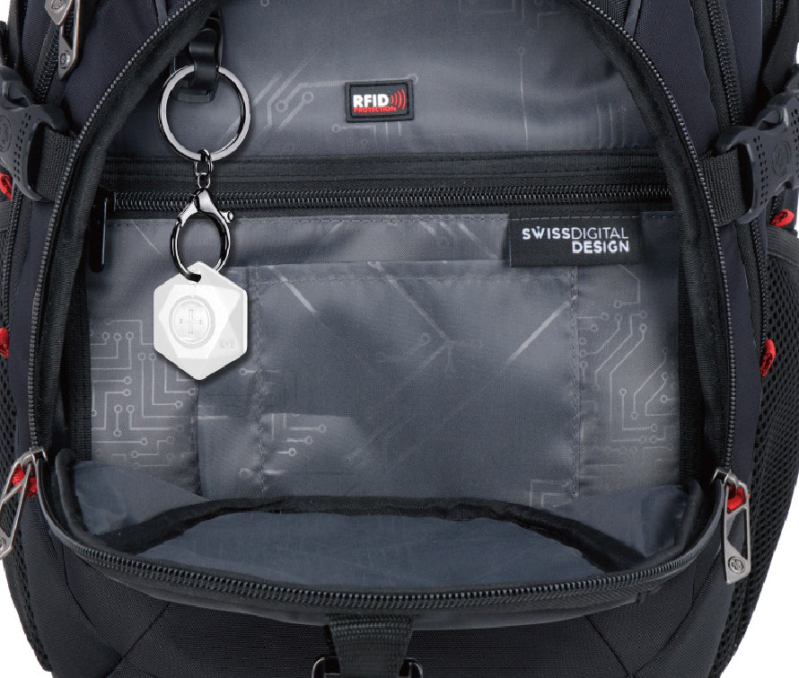 MEILEN Black Backpack with SDD Finder