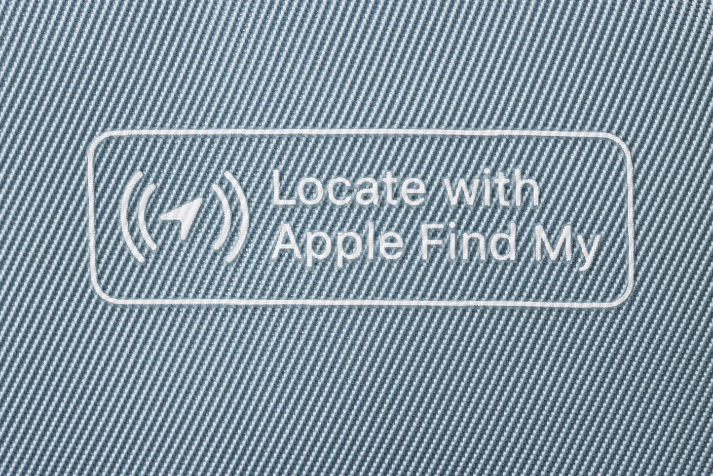 KATY ROSE Teal Blue Backpack with Built-in SDD Finder