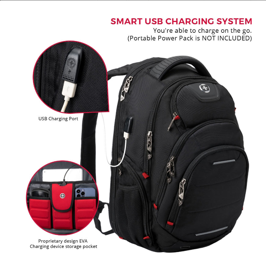 NEPTUNE Black Backpack with SDD Finder