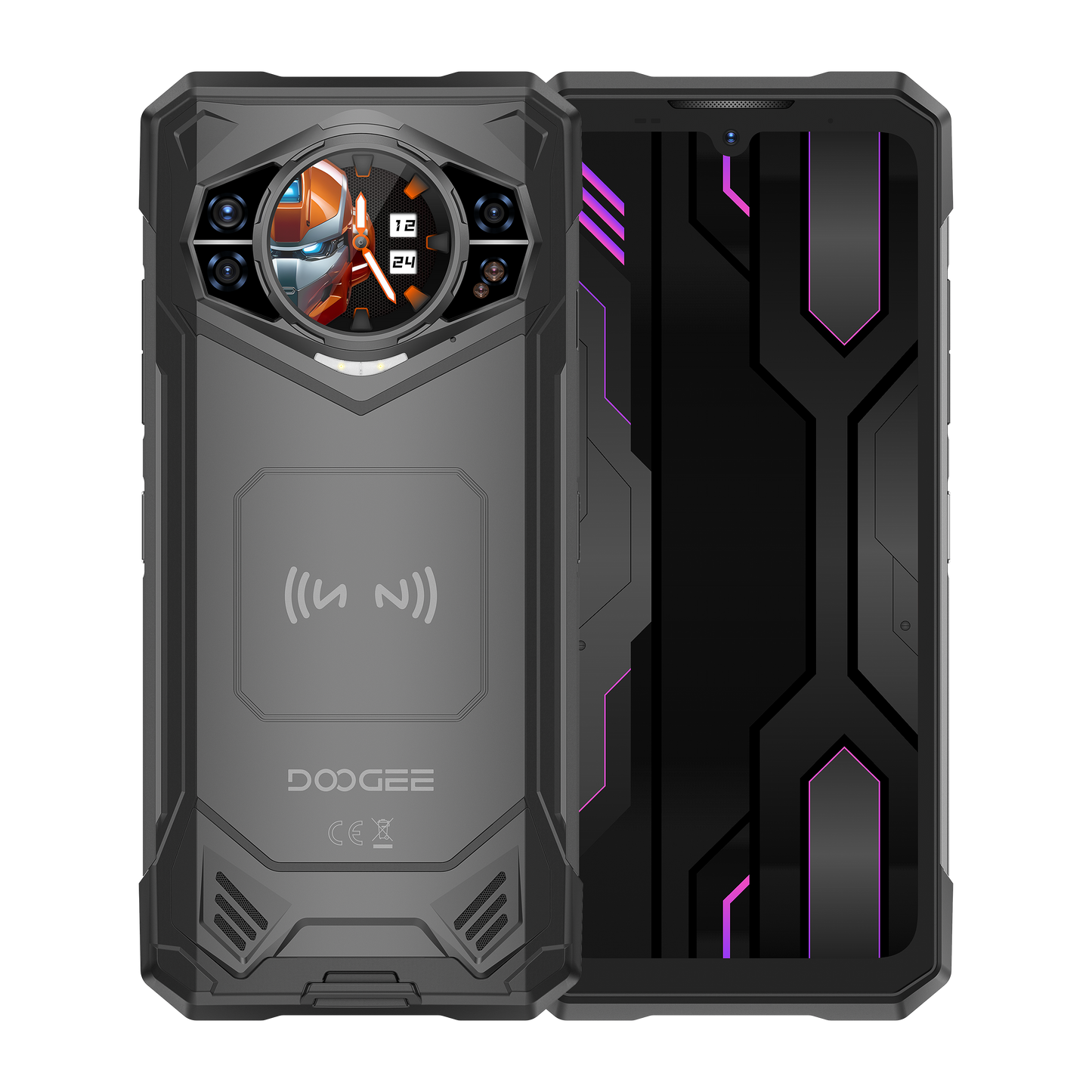 DOOGEE S200X - Rugged Phone - Black Samurai