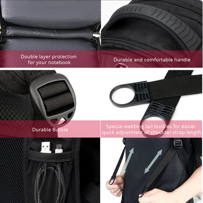 NEPTUNE Black Backpack with SDD Finder