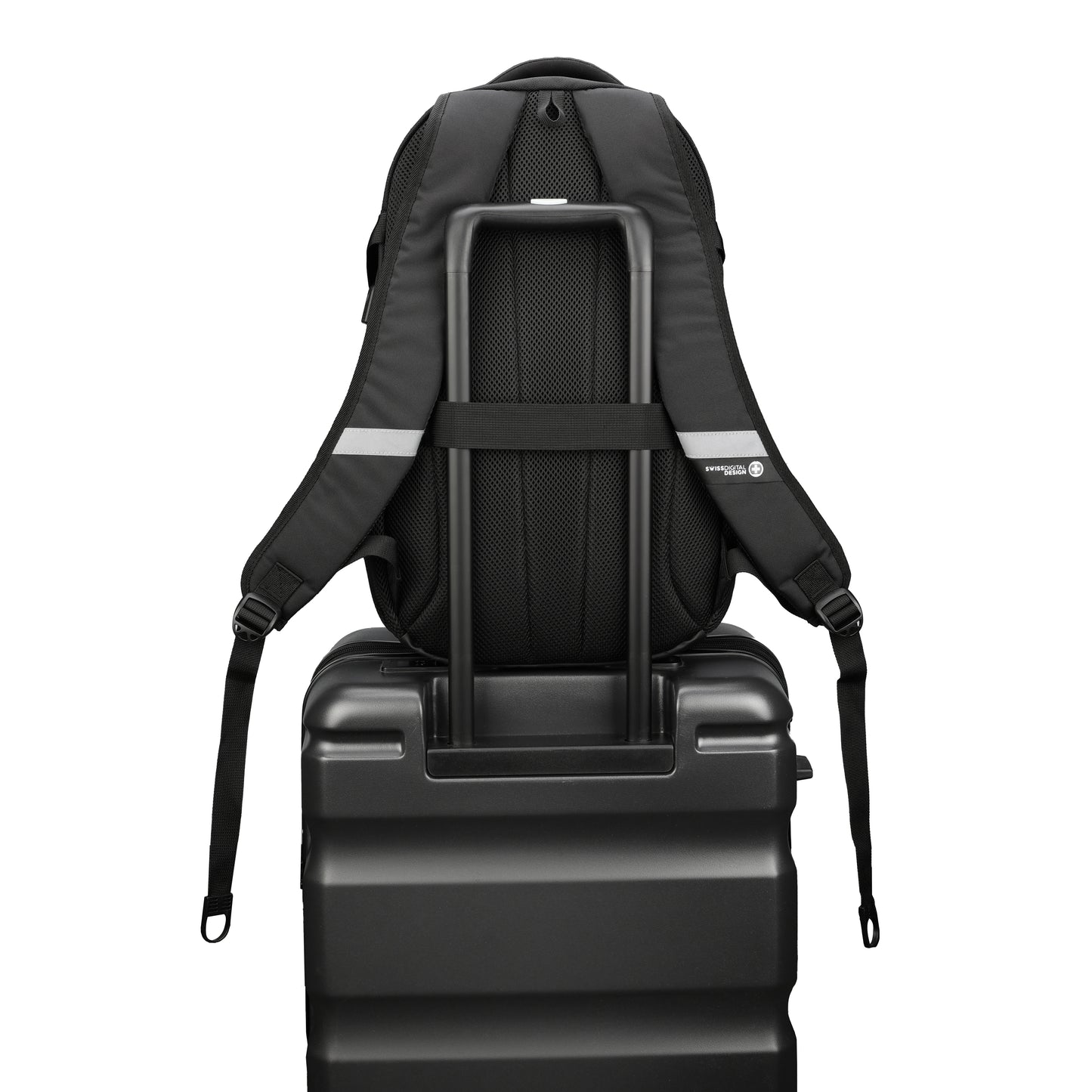 KAPPEL Black Backpack with SDD Finder