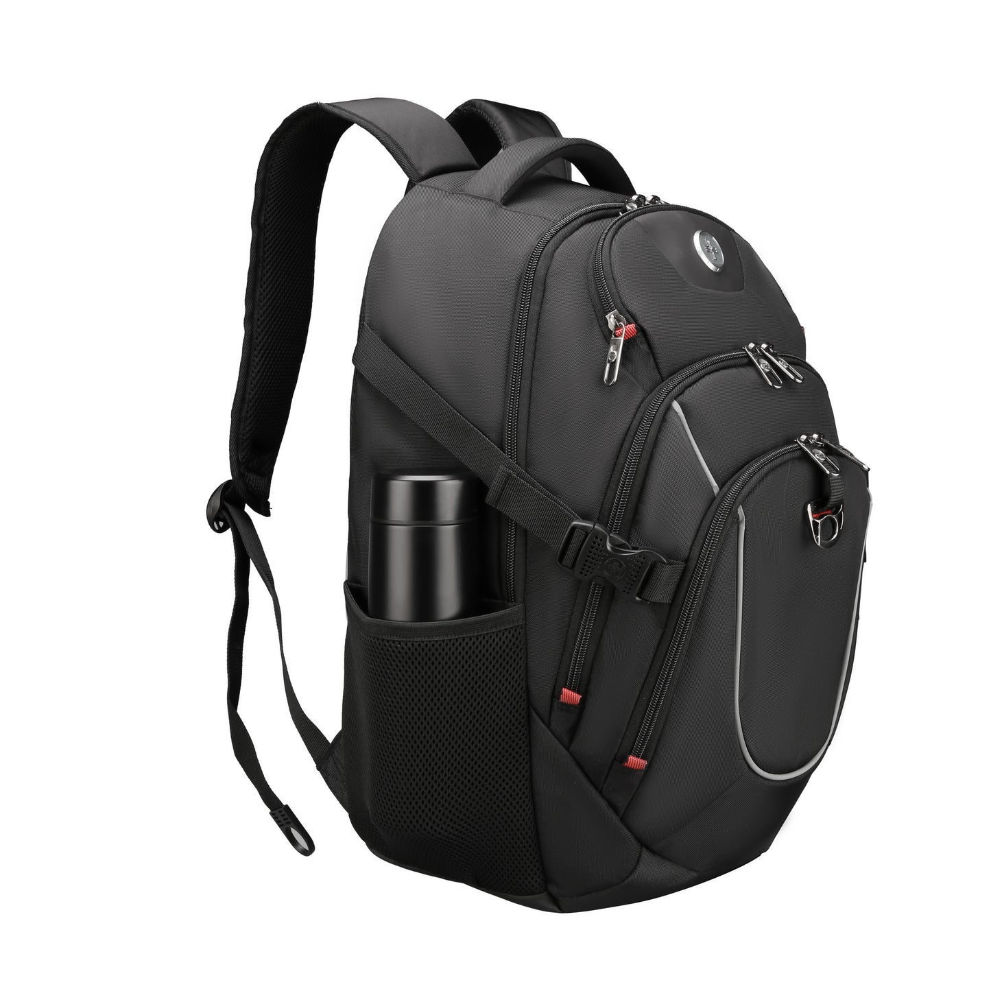 KAPPEL Black Backpack with SDD Finder