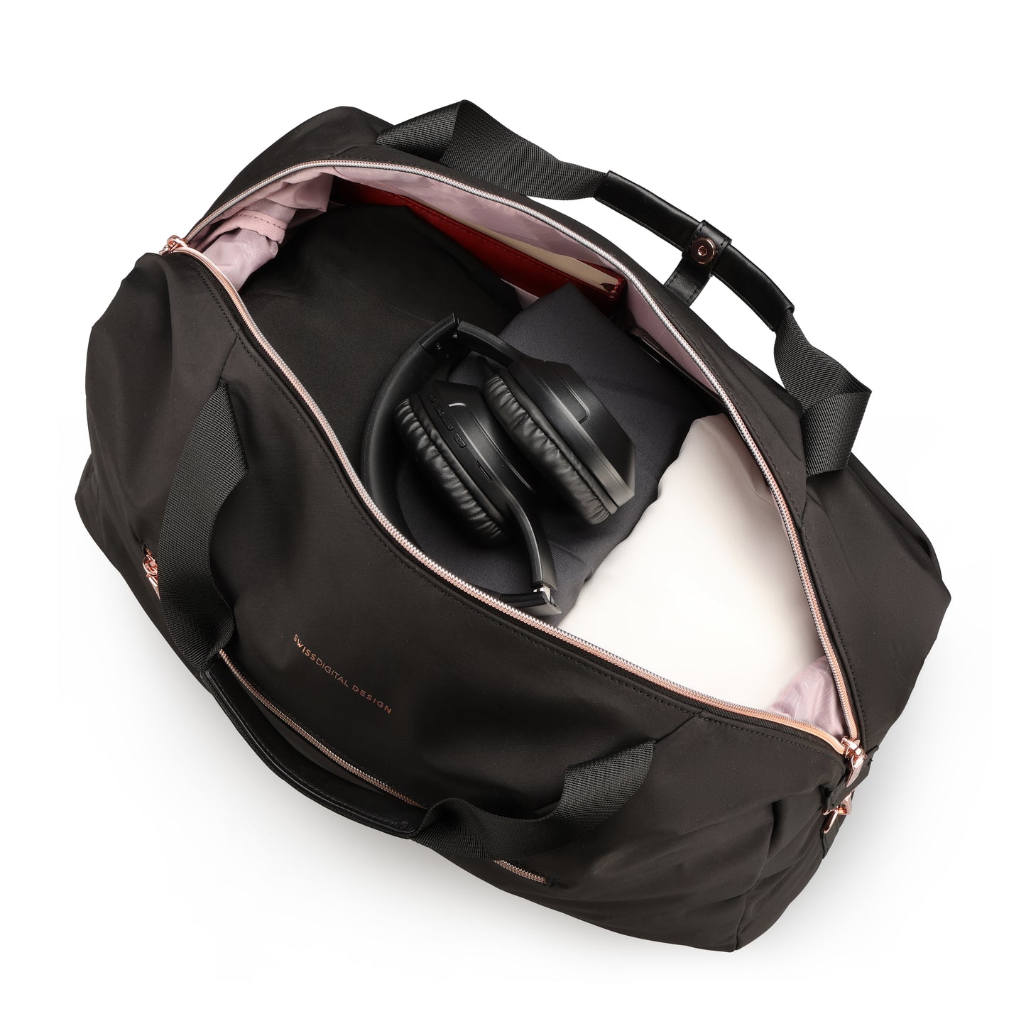 KATY ROSE NG Black Duffle Bag