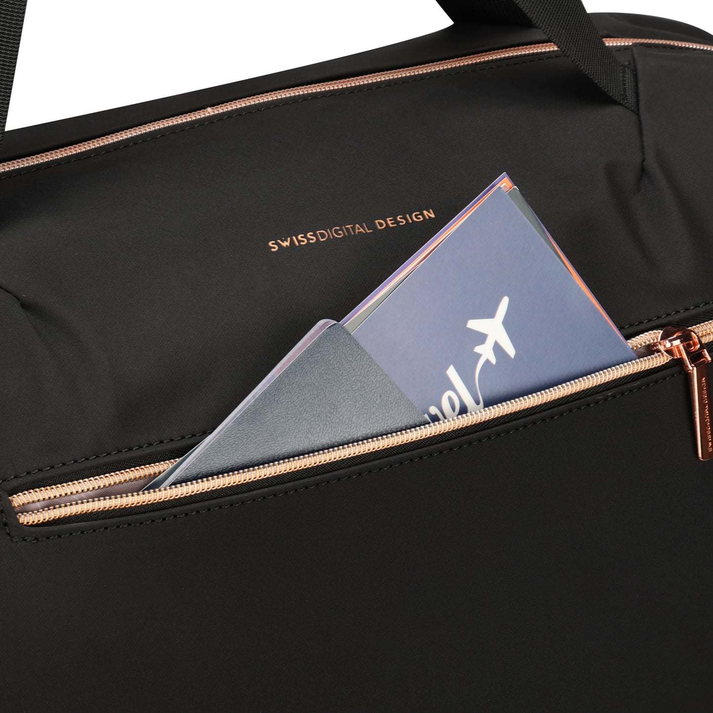 KATY ROSE NG Black Duffle Bag