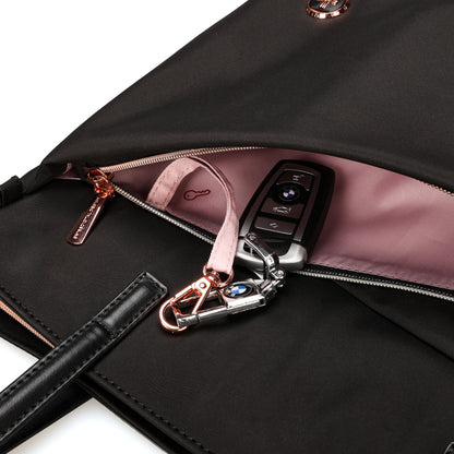 KATY ROSE NG Black Tote Bag with LED Light