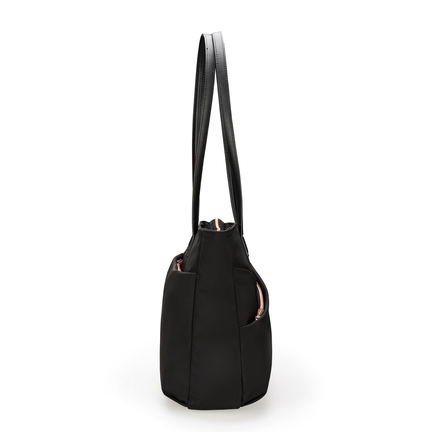 KATY ROSE NG Black Tote Bag with LED Light