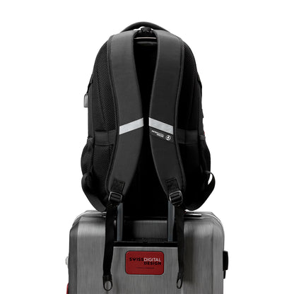 VECTOR Black Backpack with SDD Finder