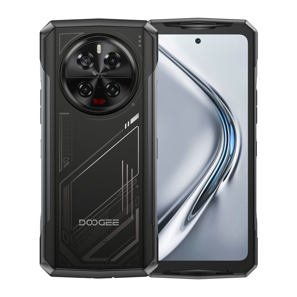 DOOGEE V40 - Rugged Phone  - Midnight Silver