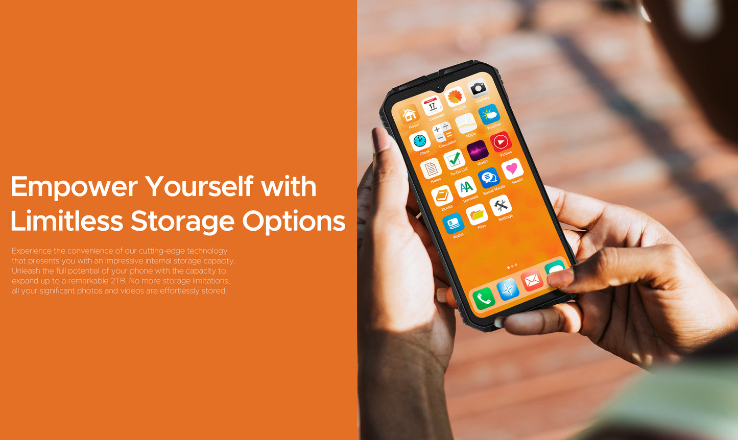 DOOGEE V Max Plus - Rugged Phone - Obsidian Black