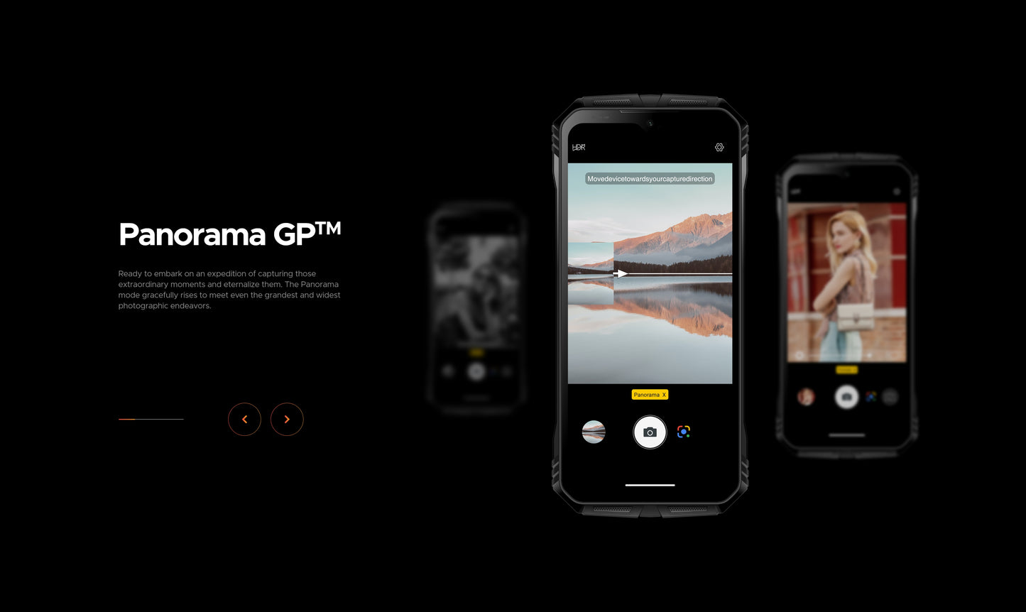 DOOGEE V Max Plus - Rugged Phone - Obsidian Black