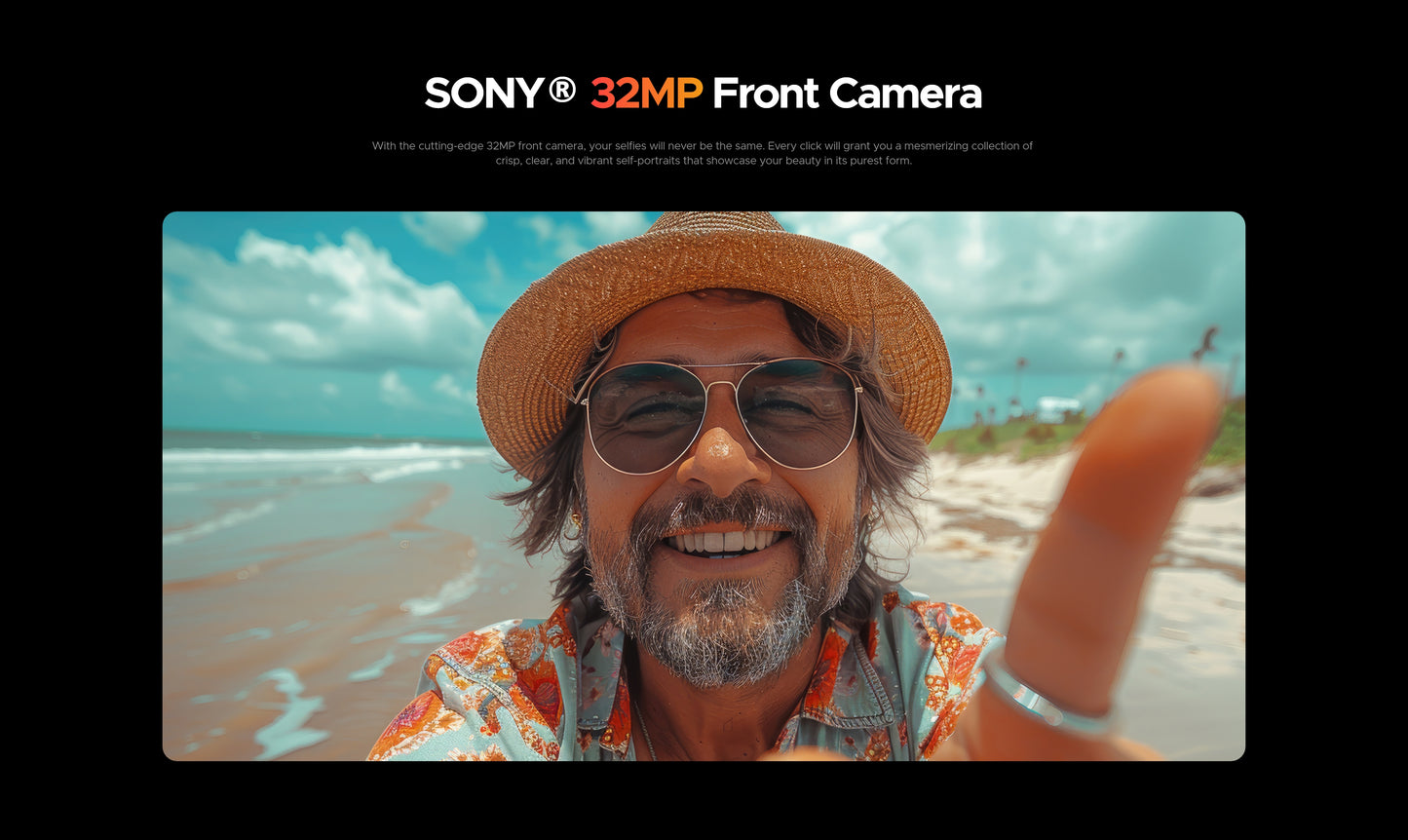 DOOGEE V Max Plus - Rugged Phone - Obsidian Black