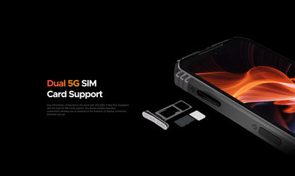 DOOGEE V Max Plus - Rugged Phone - Obsidian Black