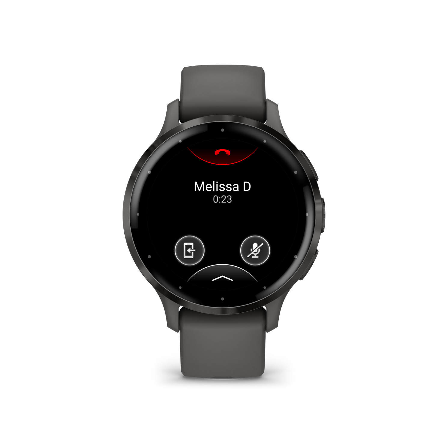 Venu 3S - 41 mm, Slate Stainless Steel Bezel with Pebble Gray Case and Silicone Band