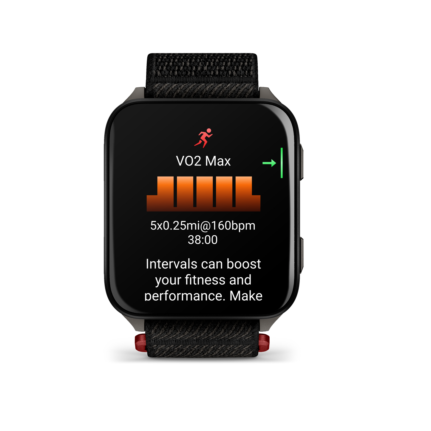 Venu® X1, Black with Slate Titanium Caseback and Black ComfortFit Nylon Band