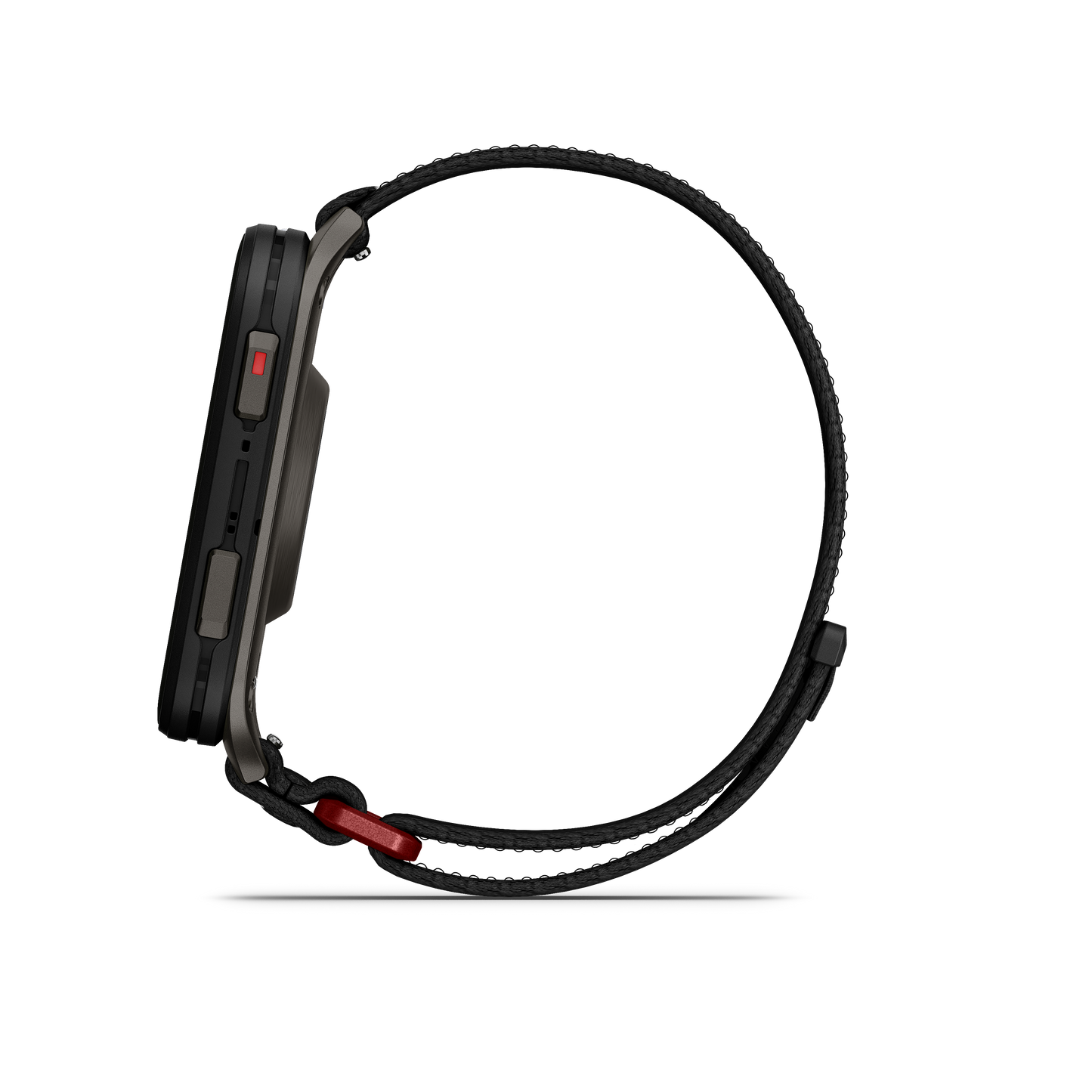 Venu® X1, Black with Slate Titanium Caseback and Black ComfortFit Nylon Band