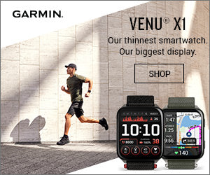 Venu® X1, Black with Slate Titanium Caseback and Black ComfortFit Nylon Band