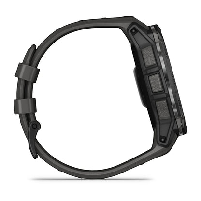 Instinct 3 – 50 mm, AMOLED, Black with charcoal silicone band
