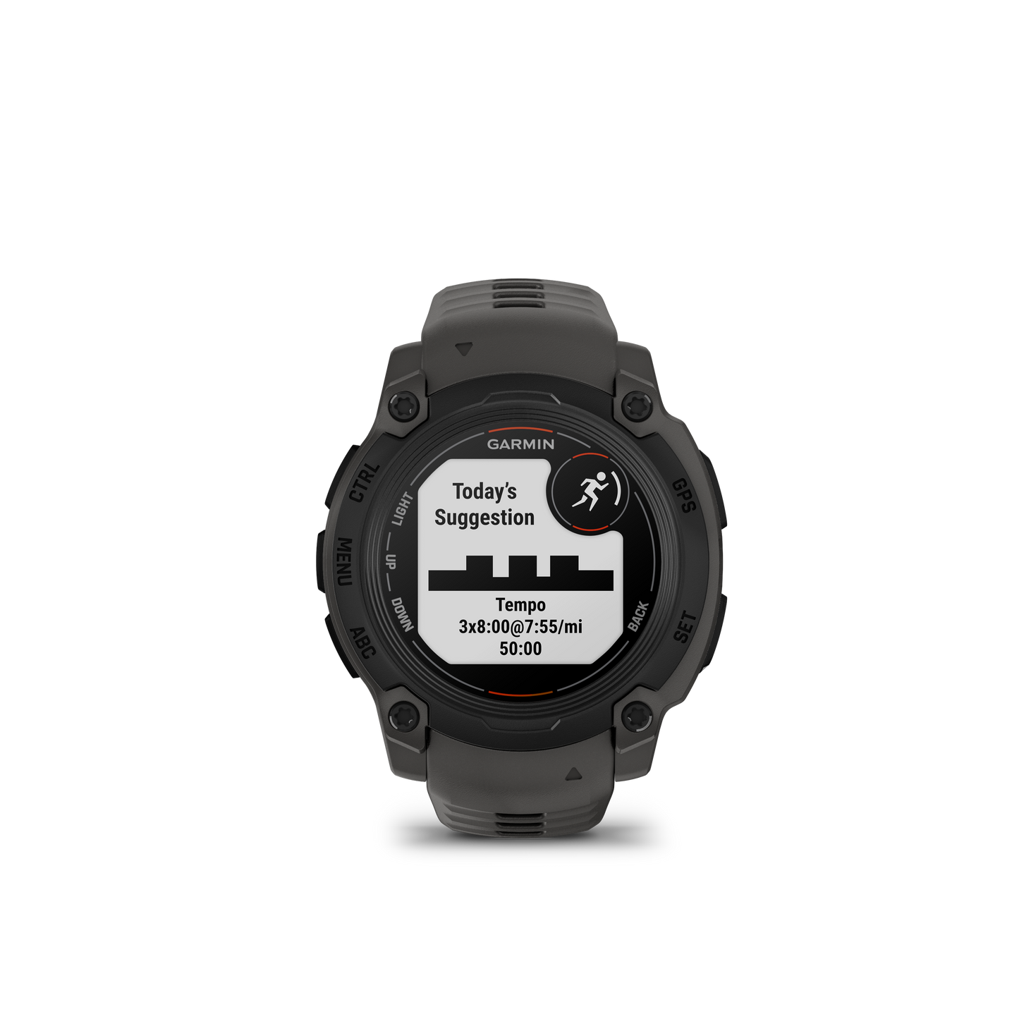 Instinct E – 40 mm, Black with charcoal band