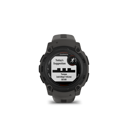 Instinct E – 40 mm, Black with charcoal band