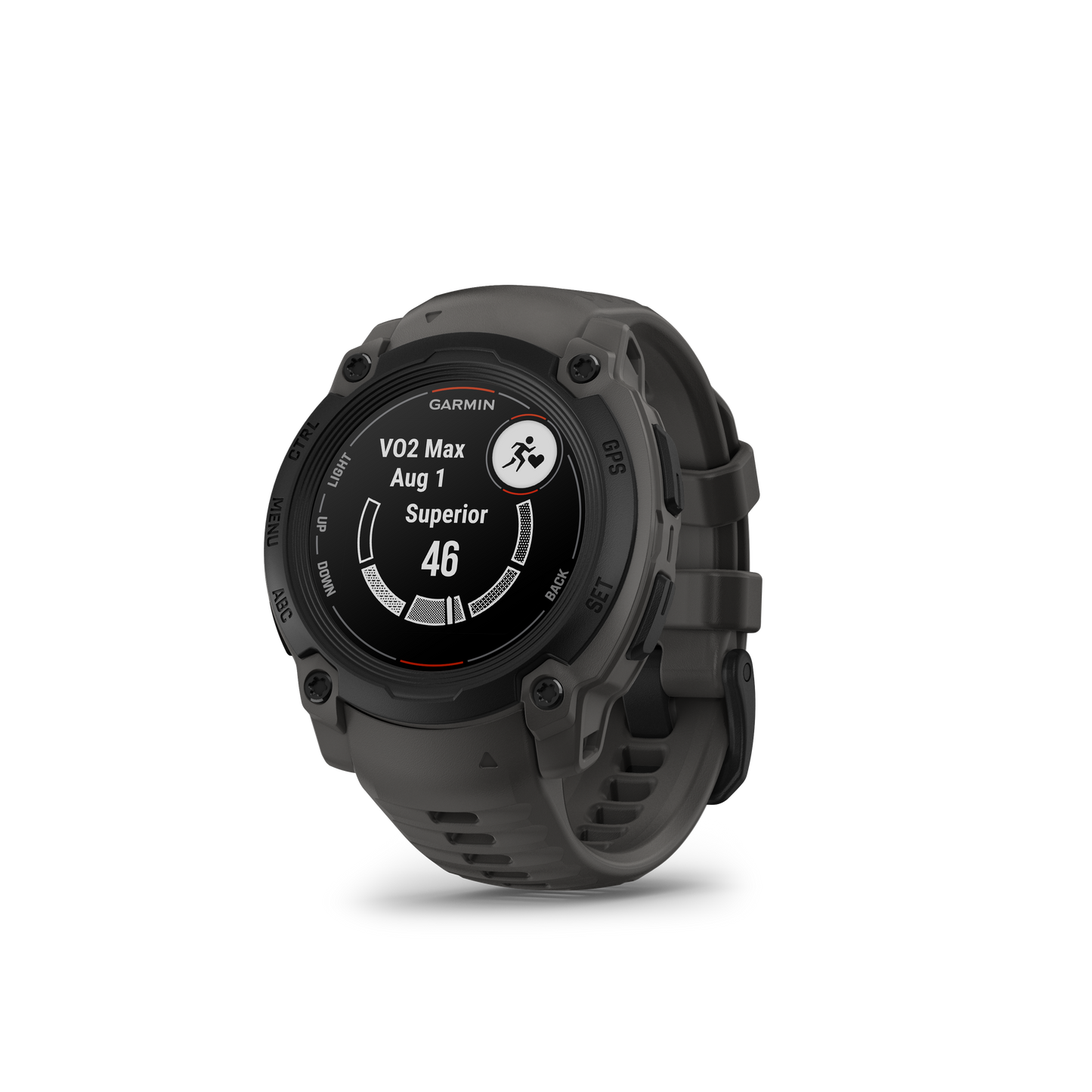 Instinct E – 40 mm, Black with charcoal band