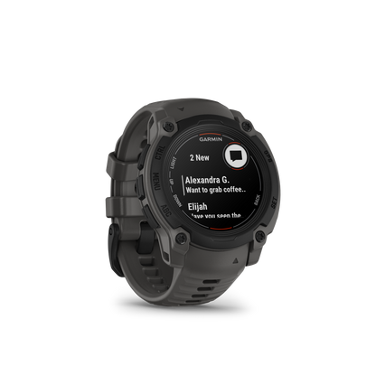 Instinct E – 40 mm, Black with charcoal band
