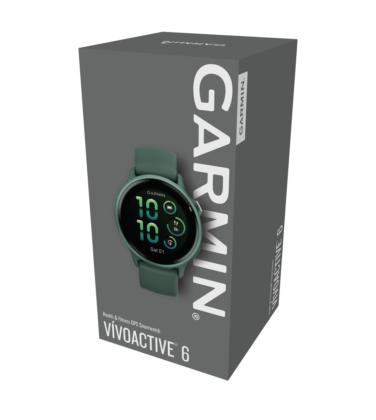 vívoactive® 6, Metallic Jasper Green with Jasper Green Band